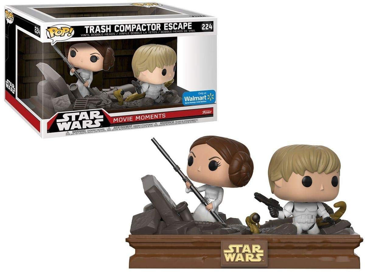 Princess Leia e Luke Skywalker - Pop! Movie Moments - Funko - 224