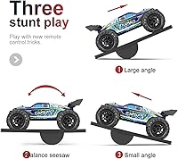 Vista 2 de Hobby Fans Rampa de salto de coche RC tablero de despegue Stunt Playset para 1/8 1/10 1/12 1/14 1/16 RC Crawler Accesorios