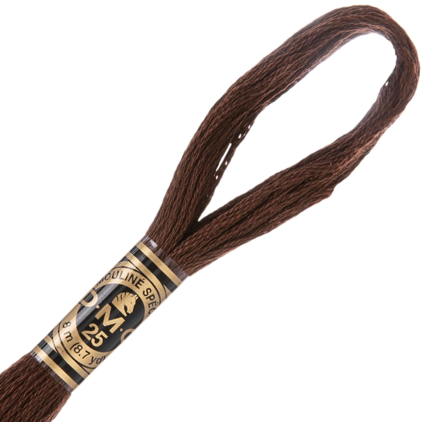 Hobby Lobby DMC Cotton Embroidery Floss - 938 Ultra Dark Coffee Brown