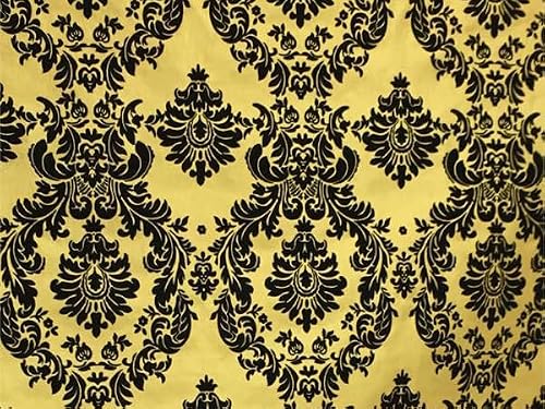 Taffeta Damask Flocking Fabric 58 Inch Wide