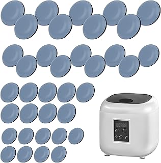36pcs Appliance Sliders, Self-Adhesive Appliance Sliders, Easy to Move and Space Pad Saving Countertop Small Appliance Sliders for All Kinds of Kitchen Furniture Coffee Makers(4 Sizes)