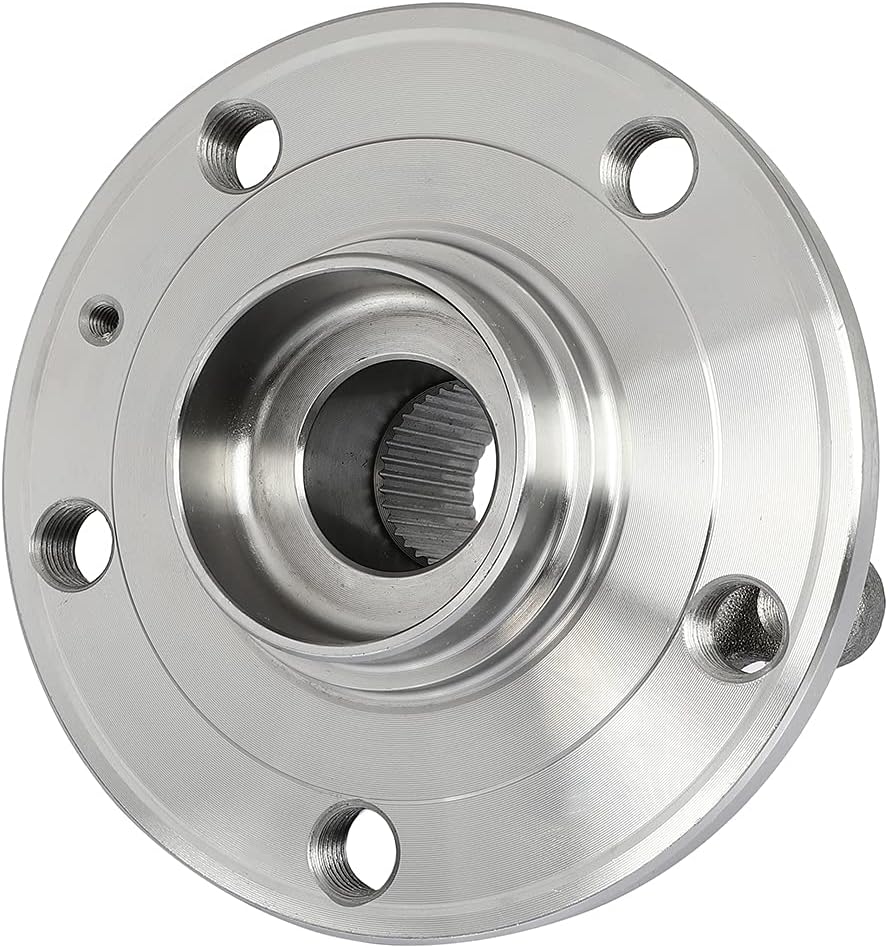 cciyu Wheel Hub Bearing Assembly Front 5 Bolts ABS with Tone Ring Sensor 513253 2006-2012 for Volkswagen Passat Front, 2012 for Volkswagen Jetta Comfortline TDI-GLI-Highline TDI-S Wheel Hubs