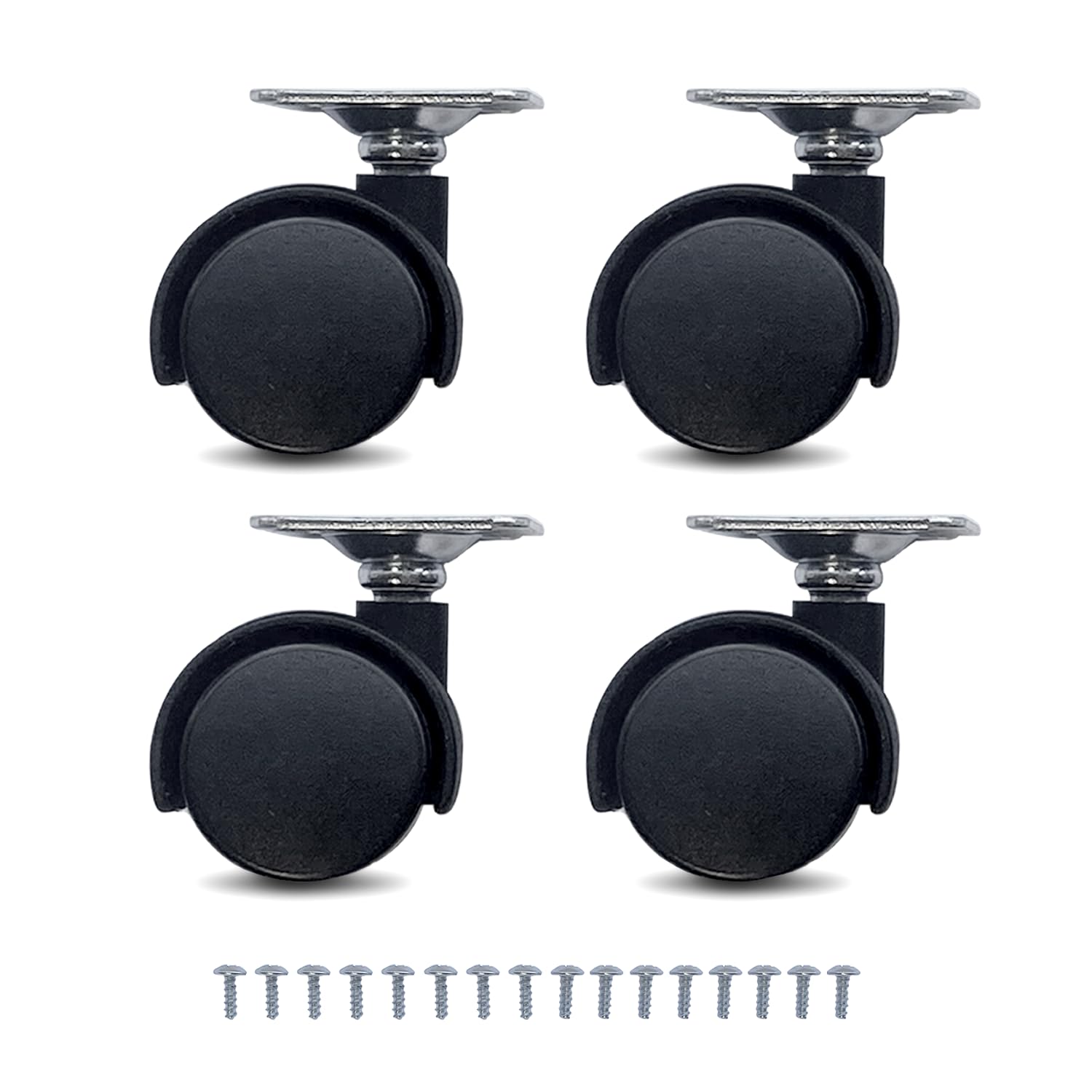 Pro Breeze Wheels Set - 4x Replacement Wheels for Pro Breeze Portable Air Conditioner