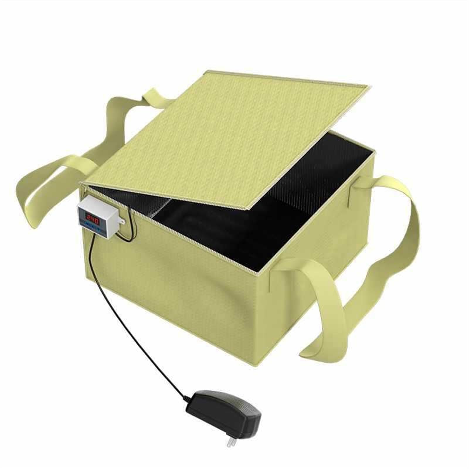 THE WHITE SHOP Dough Proofer with Precise Temperature Control for Baking, Proofing Box for Bread Making, Bread Proofer, Sourdough Starter Warmer, Dough Proofing Box, Sourdough Warmer.