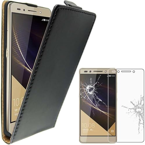ebestStar - Funda Compatible con Huawei Honor 7 Carcasa Abatible PU Cuero, Ultra