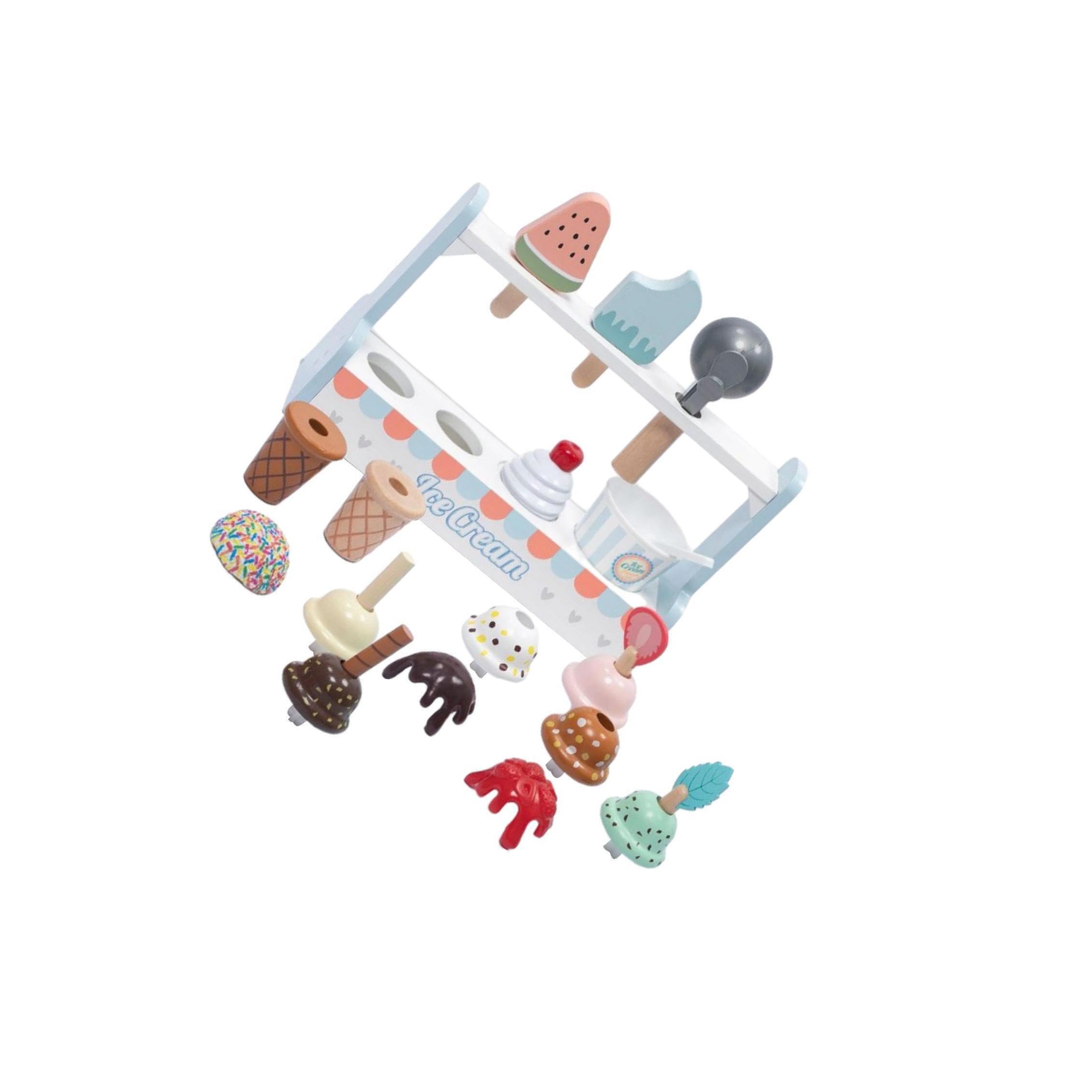 Juego de rol de Comida con Helado de para , 23 Piezas de