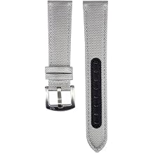 Premium Canvas Watch Strap 10 Colours - 18 19 20 21 22 mm - Clasp Brushed Silver Cordura Leather Replacement Strap