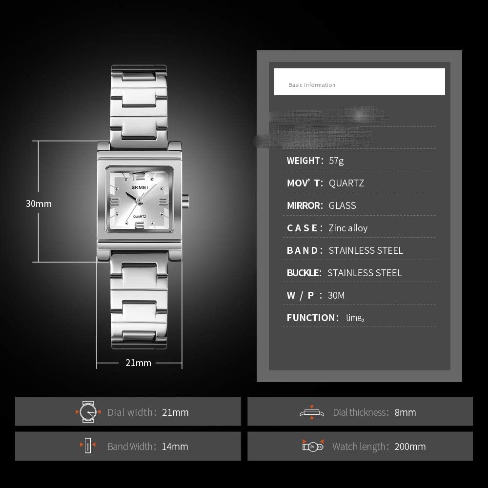 MASTOP Women Bracelet Watch Luxury Fashion Casual Ladies Dress Waterproof Stainless Steel Quartz Wristwatches (Gold)