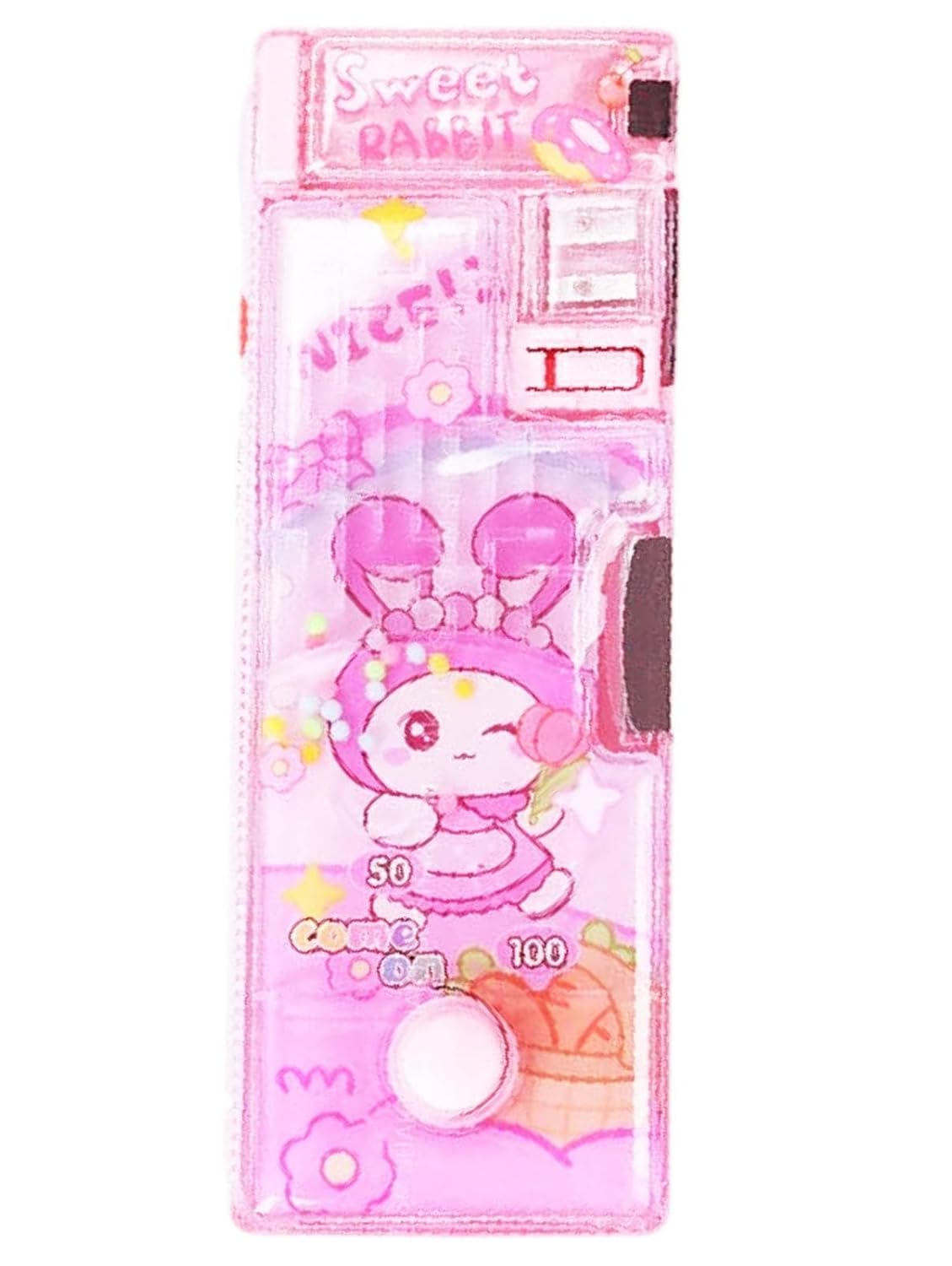 SHAKTISM Hello Summer Pencil Case with Sharpener, Water Game Puzzle Theme, Stationary Organizer for Kids and Girls (Sweet ...