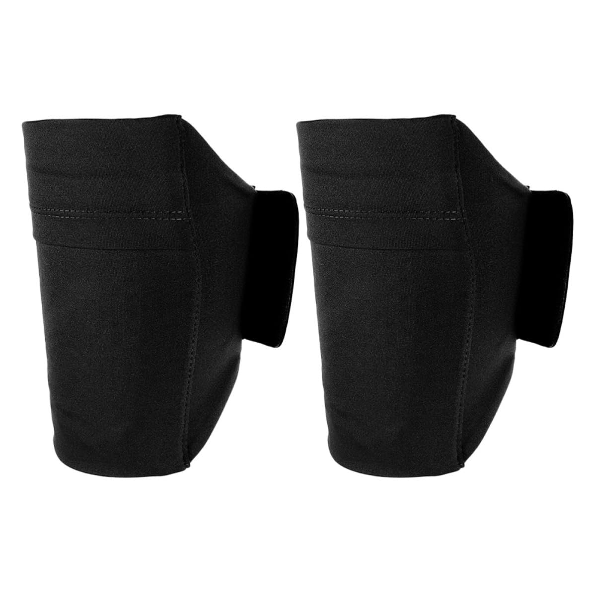 TOPBATHY 8 Pezzi Porta Cellulare da Gamba Regolabile per Corsa e Jogging | Carta e Telefono, Fascia Elastica Sicura con Chiusura a Strappo, Due Pezzi