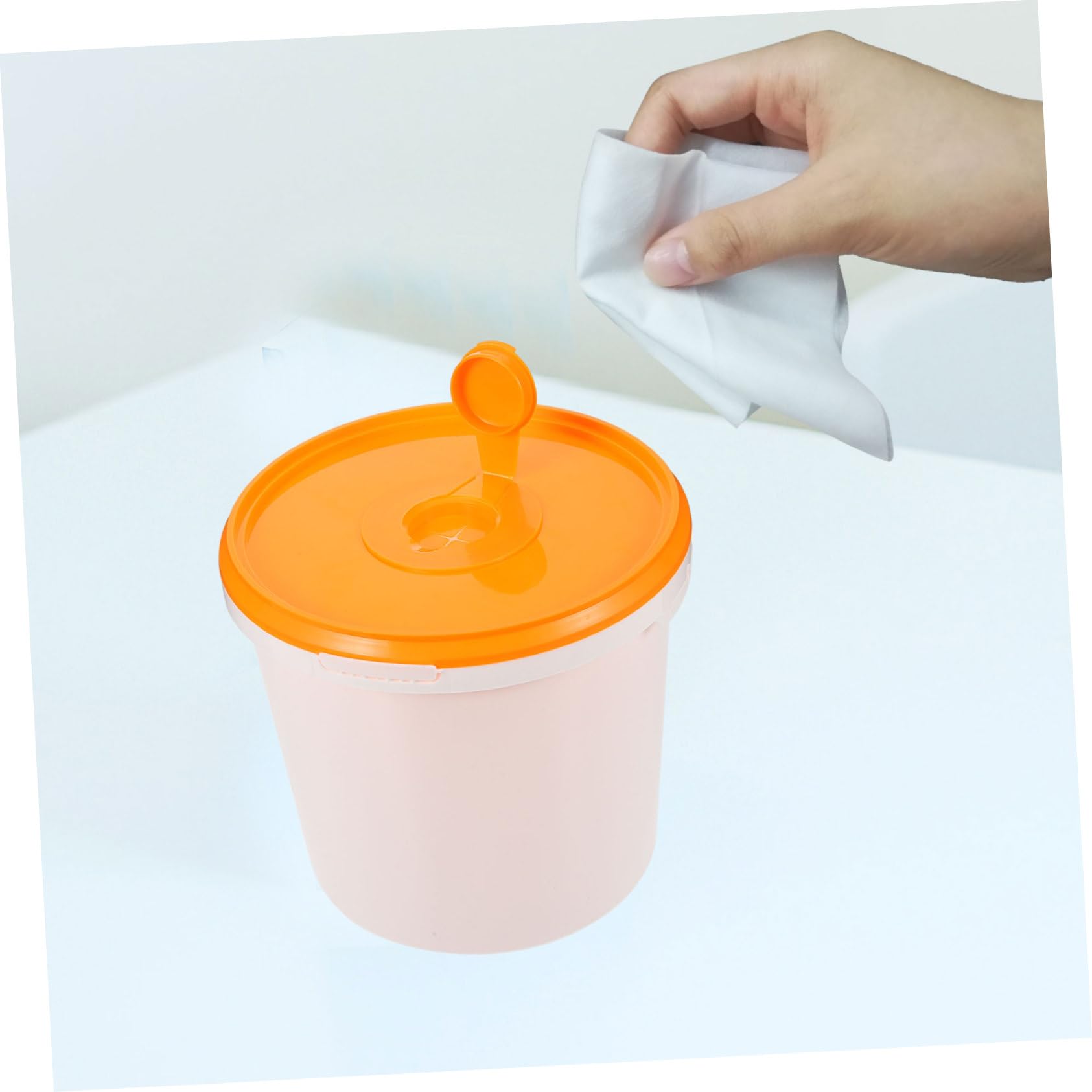 Dispensador Portátil de Toallitas Húmedas para Coche Caja Resistente al Polvo y Agua Diseño Recargable y Práctico para Pañitos Húmedos para Uso Vehículo y Hogar