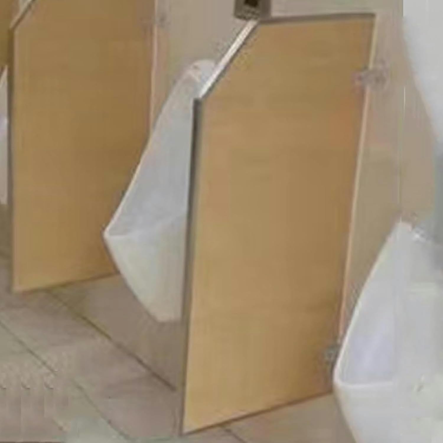 Urinal Screen Toilet Partition, Urinal Partition Wall-Mounted Urinal Privacy Screen, Men Public Restroom Partition, Urinal Baffle Toilet Protection Screen