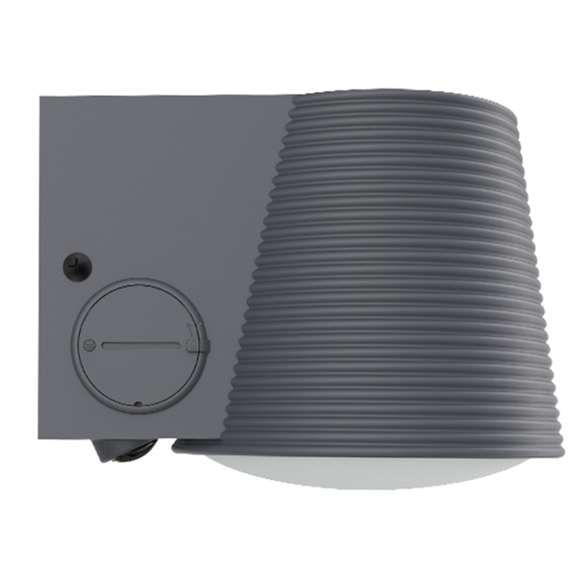 Lumisky Solarna lampa ścienna z czujnikiem ruchu LED SOLINE WALL ciepła biel/zimna H10,5 cm