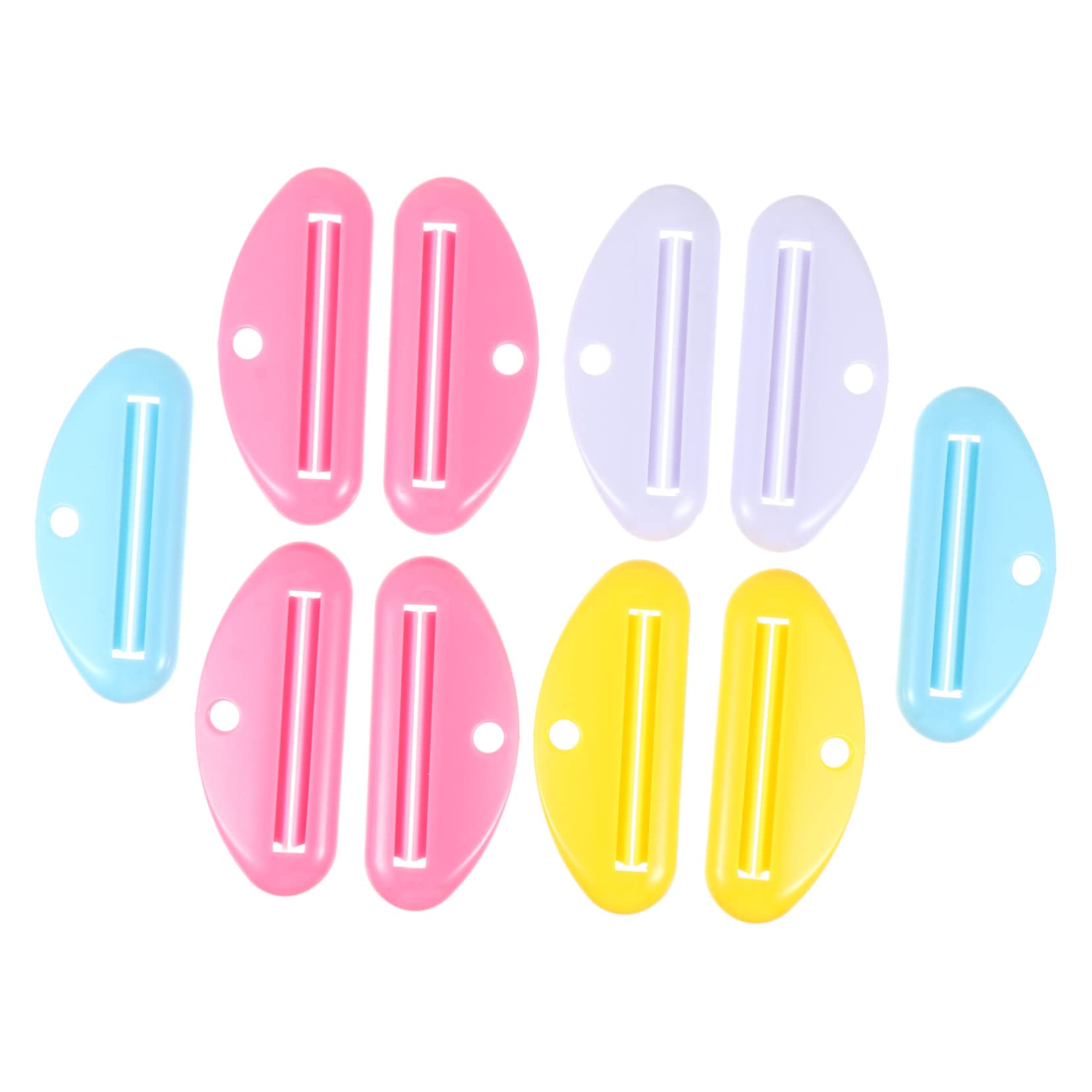 NOLITOY Rolling Tube Toothpaste Dispenser Toothpaste Squeezer Rollers for Home and Bathroom