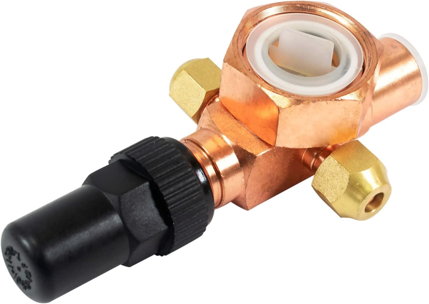 Appli Parts APRV-VA09 Rotolock Valve V09 1-1/4 in x 5/8 in ODF solder connection Universal replacement valve will work for refrigeration and air conditioning systems