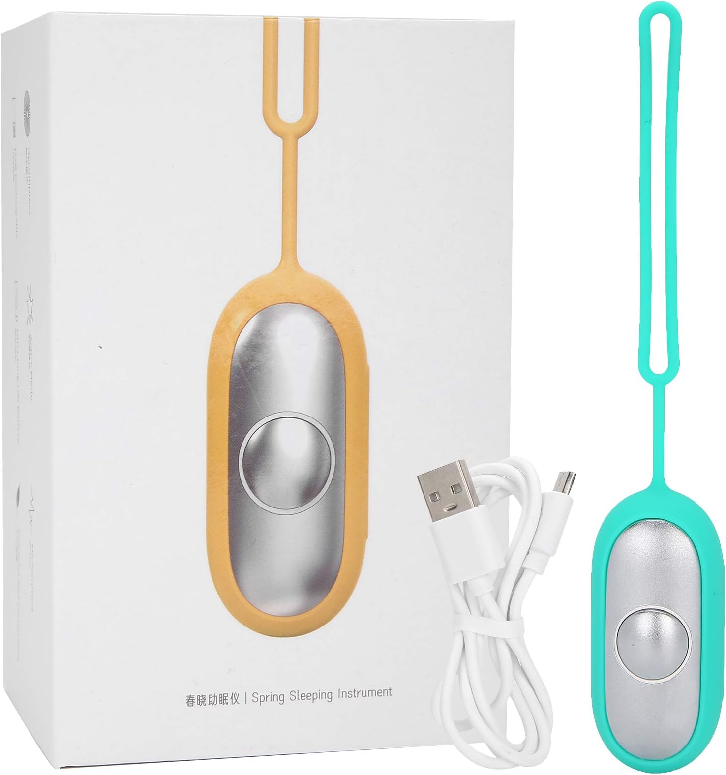 Les-Theresa Sleep Aid Device USB Charging Holding Sleep Aid Instrument | Sleep Help Chill Pill Device Microcurrent Sleep Aids for Insomnia, Sleeping Aids Device for Adults Stress Anxiety Relief