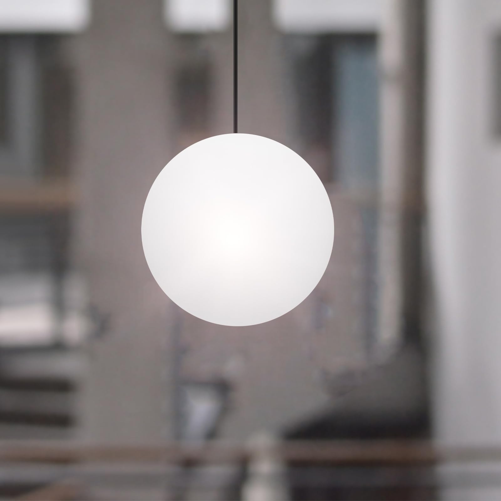 Veemoon G9-glaskugel-lampenschirm Gefrostet Kugel Lampenschirm Weißer Ersatz-kugellampenschirm 130 Mm Lampenschirm aus Opalglas für Pendelleuchte Wandleuchte Kronleuchter