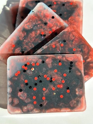 Miniatura 3 de Picking Popping Fidget Pick Palette Toy - Black and Red Stocking Stuffer Texture to Pick, Dig and Peel - Ladybug - Skin Picking Toy Dermatillomania