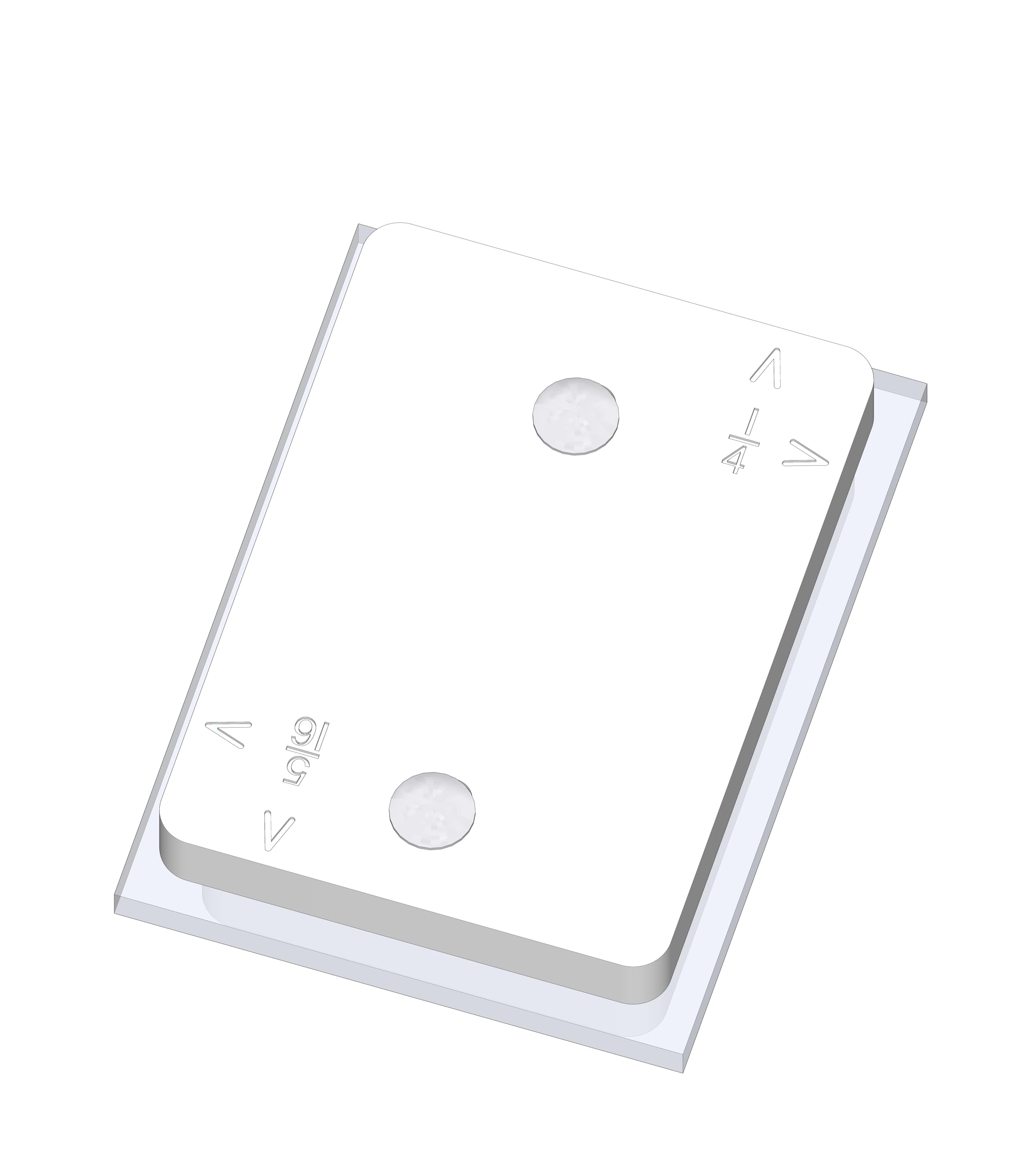 Trim Reveal Gauge, 1/8", 3/16", 1/4", 5/16", 4"x3", 4-in-1，for Accurate Jamb Marking, Carpentry Tools for Marking Gauge