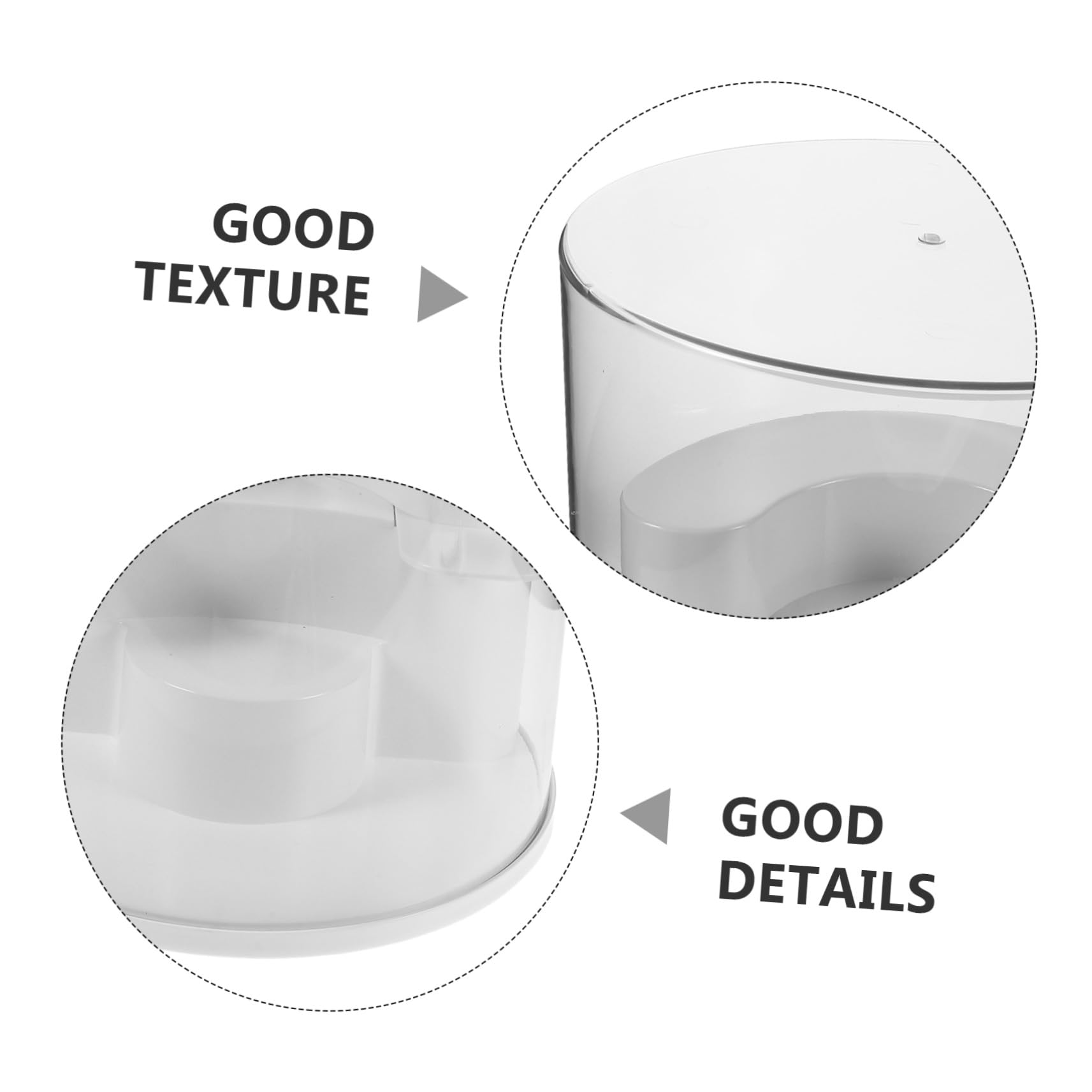 Ciieeo Transparente staubdichte Displayvitrine aus kratzfestem Kunststoff für Sammelfiguren mit modularer Anordnung einfach montierbar als Aufbewahrungsschrank für Miniaturen