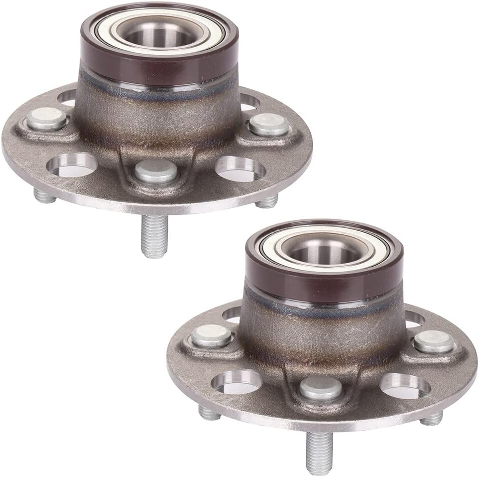 ECCPP 2pcs Rear Wheel Hub Bearing Assembly 512323 for Honda Fit 2007-2013 2013: Gas,for Honda Insight 2010-2014 All Models W/ABS