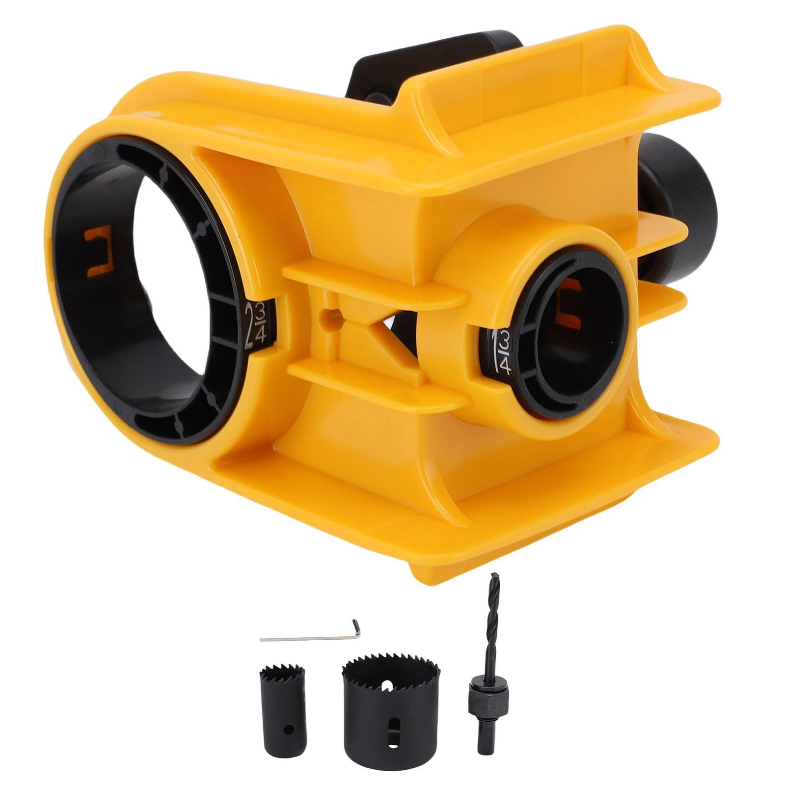Kit de instalación de cerradura profesional con corona de acero al carbono