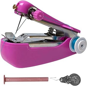 Small Sewing Machine Heat Resistant Portable Handheld Sewing Device