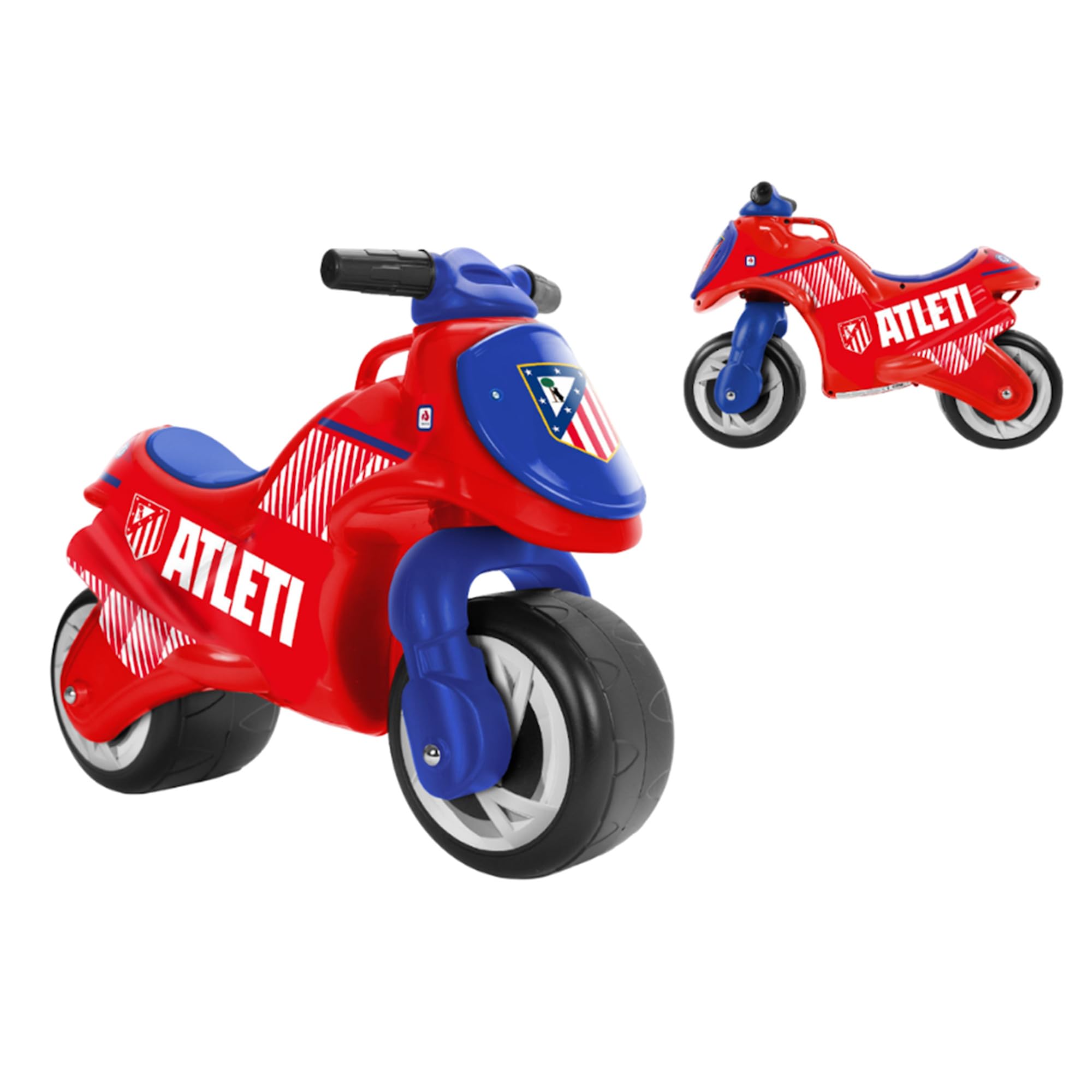Moto Correpasillos para niños Equipo de Futbol Atletico de Madrid