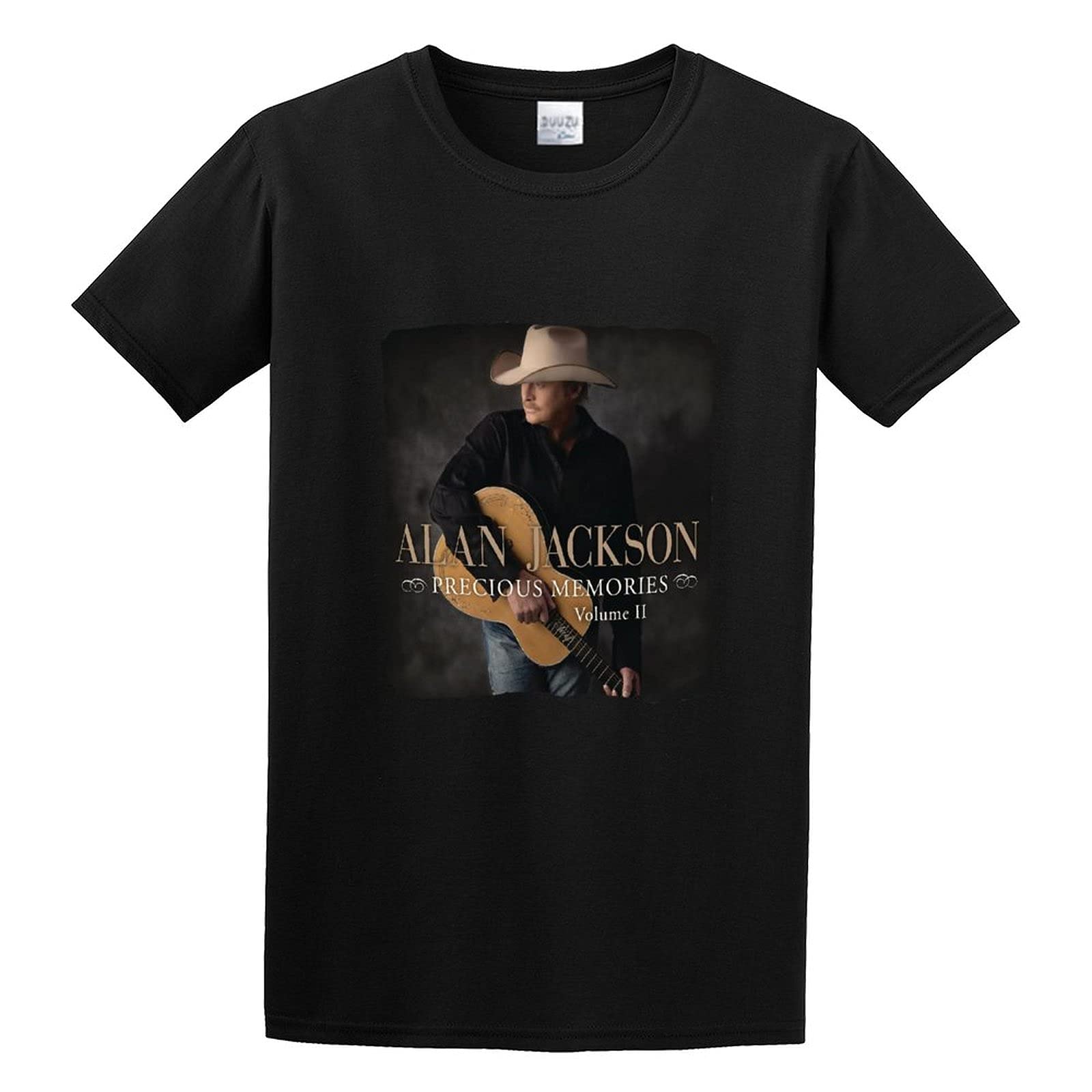 Li Ya Dental Unisex Black Alan Jackson Precious Memories Vol. Ii T-Shirt Graphic Printed Funny Tee For Men Xl