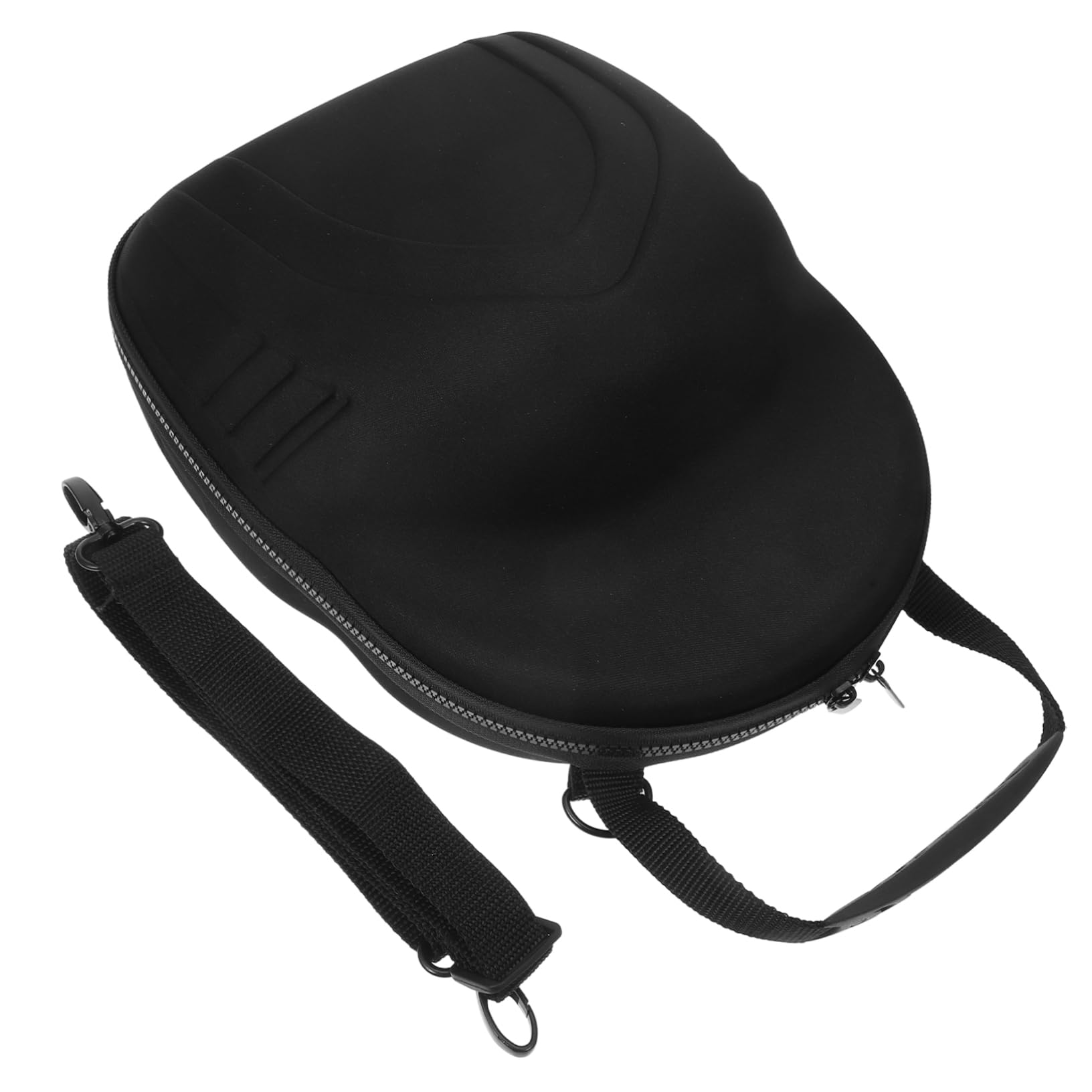 FONDOTIN Baseball Hat Case with Adjustable Strap Hard Eva Shell Travel Caps Storage Portable Hat Organizer Box