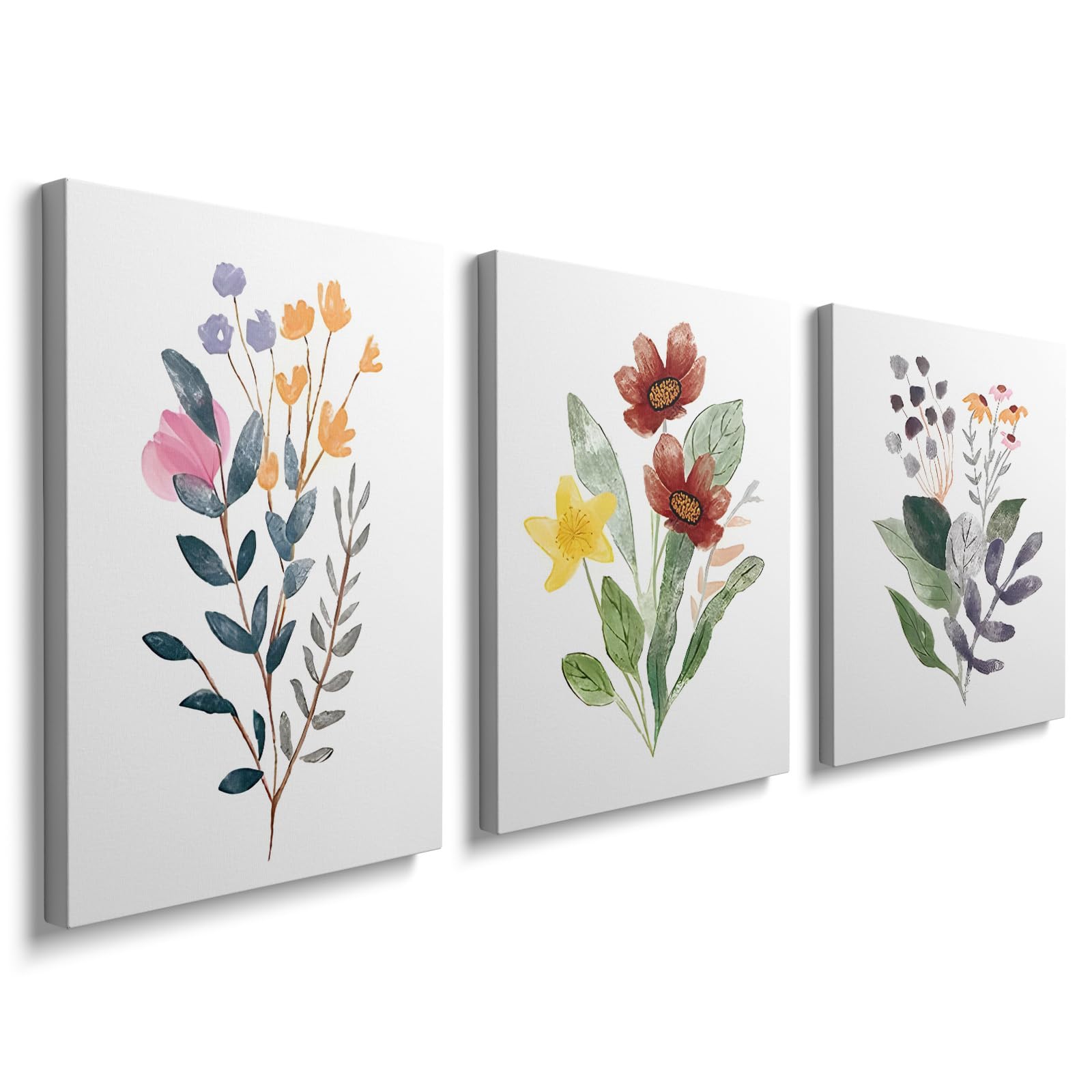 prinfantasy Canvas Wall Art for Living Room Modern Artwork Nature Plants Bathroom Pictures Bedroom Wall Decor Family Prints Paintings Hallway Kitchen Office Home Decorations GYH0129