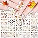 Produktbild EBANKU 24 Blatt Thankgiving Nail Art Sticker, Nail Art Wassertransfer Aufkleber, Nagelaufkleber Abziehbilder Nagel Wassertransfer Abziehbilder für DIY Nagel Kunst Dekoration