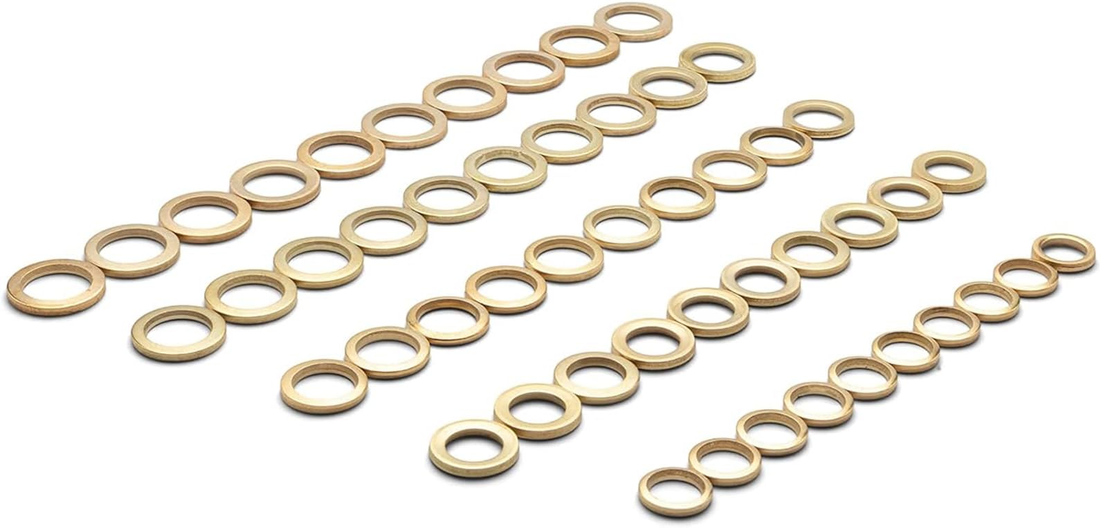 Assortiment De 300 Bagues De Retenue (circlips) Instantanées - 18 Tailles De 1/8" à 1 1/4"