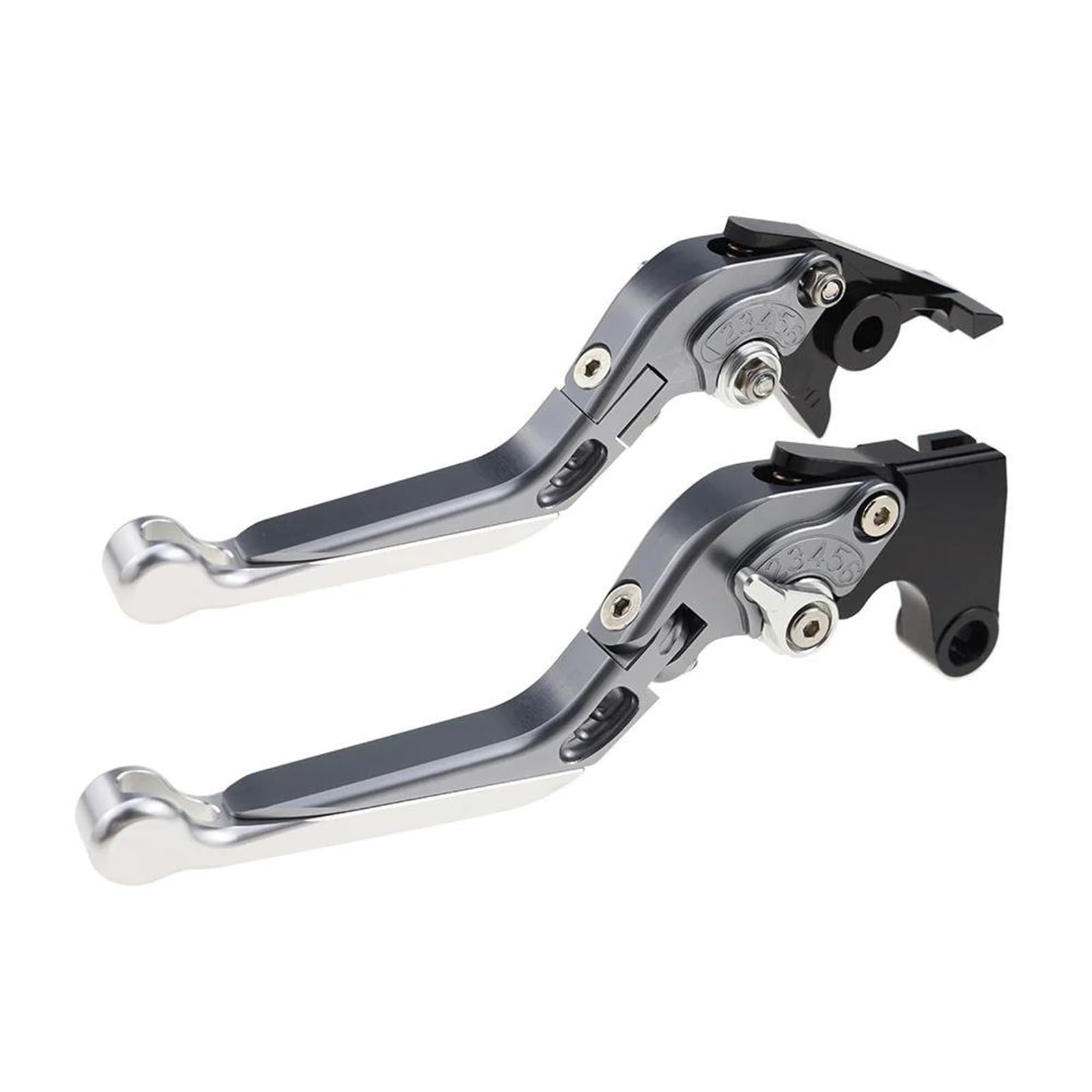 Frizione Leve Frizione Pivotanti, Manopole Di Controllo, Ricambi Per Moto, Leva Freno Regolabile Per Honda CBR954RR 2002-2003(Silver)
