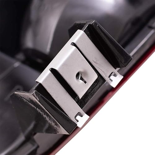 Miniatura 8 de AutoandArt Juego de luces traseras de repuesto para conductor y pasajero compatible con Silverado Sierra 1500 1999-2003 19169012 19169013