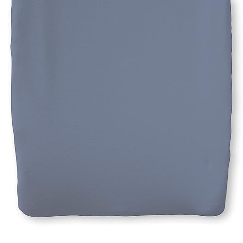 Natemia Funda para cambiador, 100% algodón orgánico, 16 x 32 pulgadas, perfecta para cuna y moisés, suave y sedosa e hipoalergénica, gran baby