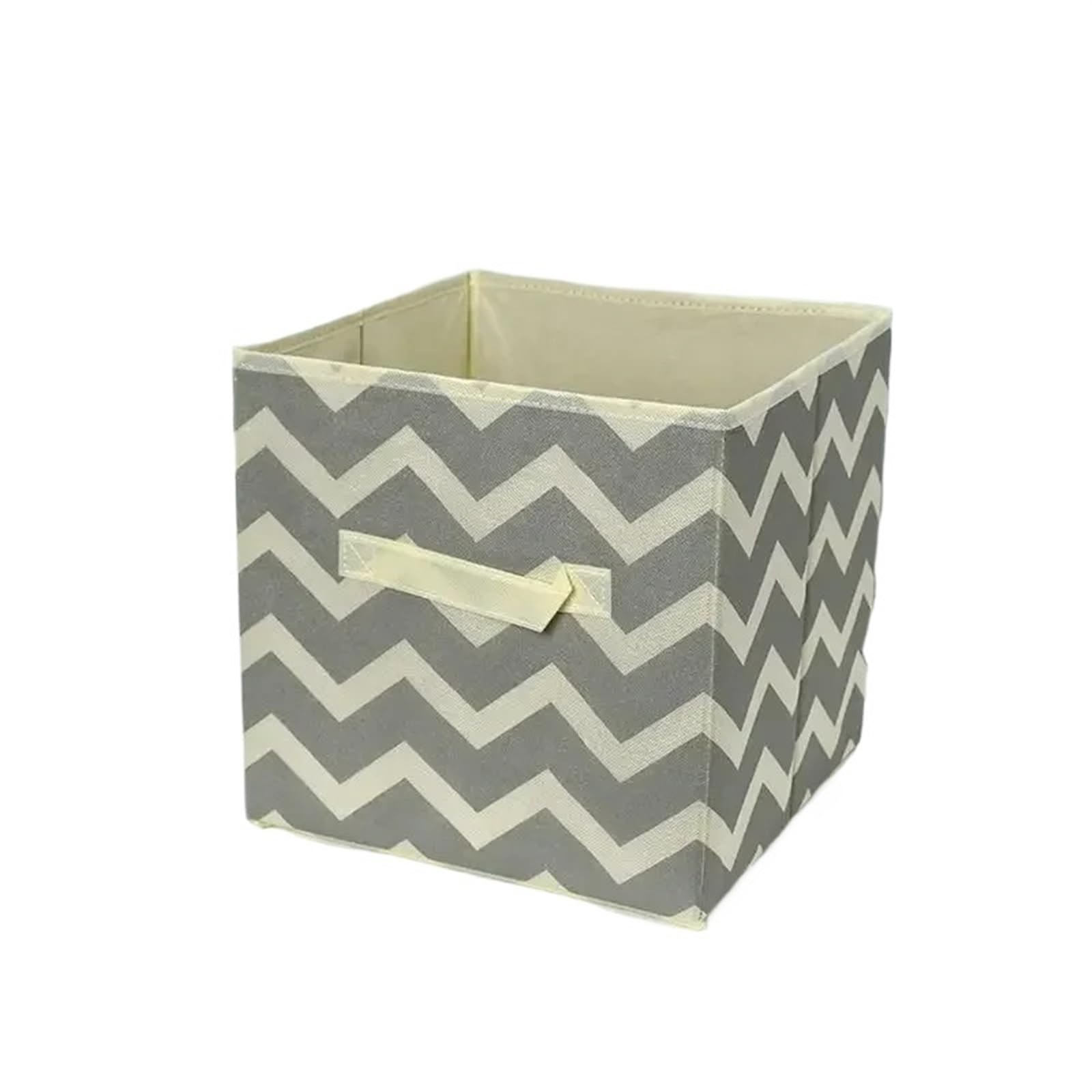 CGUOHU 1pc Minimalist Storage Box Clothing And Miscellaneous, For Playroom, Closet, Home For Wardrobe Storage(Grey,38 * 38 * 38cm)