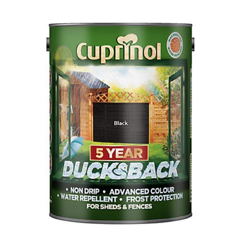 3 x 5 Litre 5 Year Ducks Back - Autumn Black