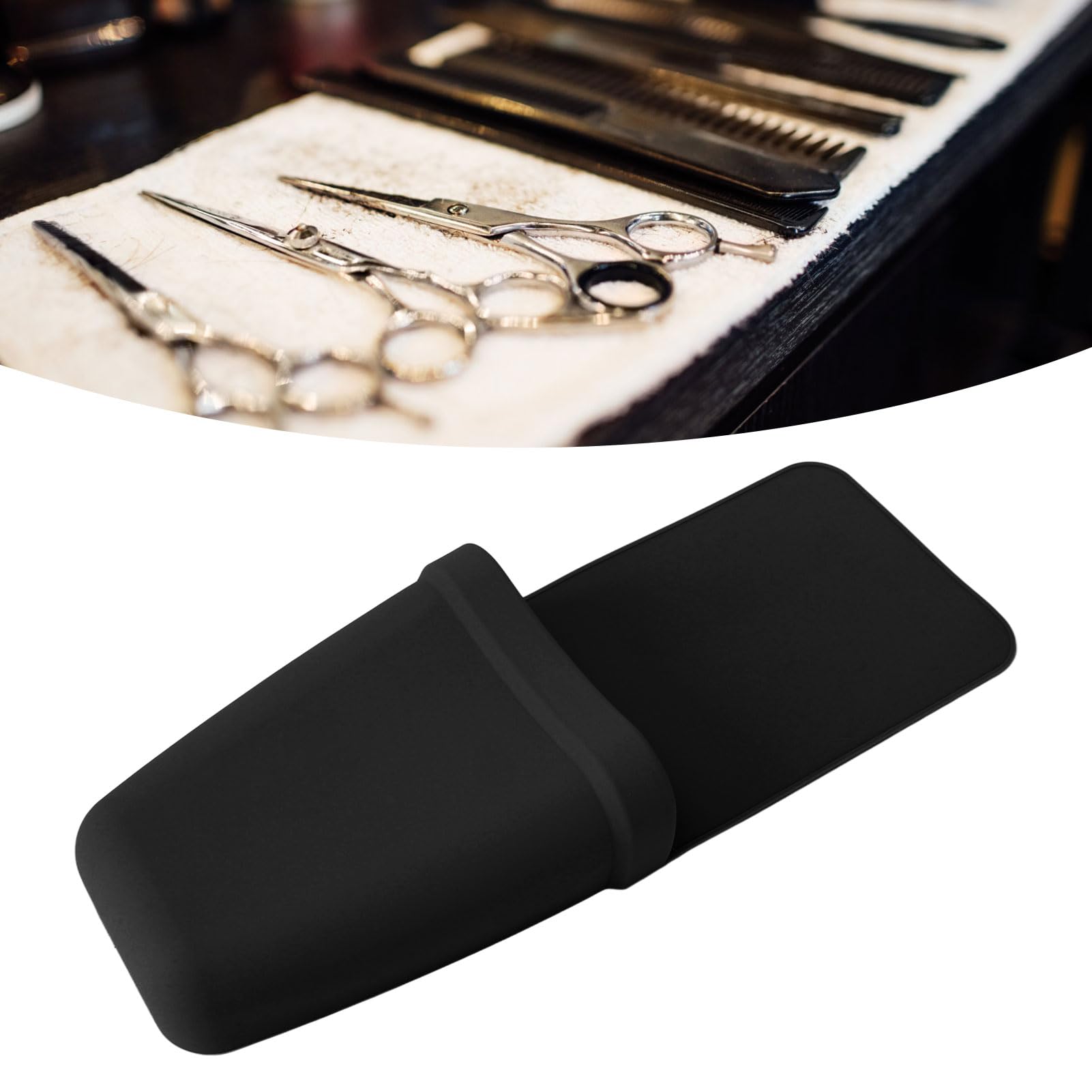 Custodia Protettiva in Silicone Resistente Al Calore per Piastra per Capelli, Custodia Portatile per Strumenti per Acconciature, Custodia in Ferro Piatto in Silicone Lavabile