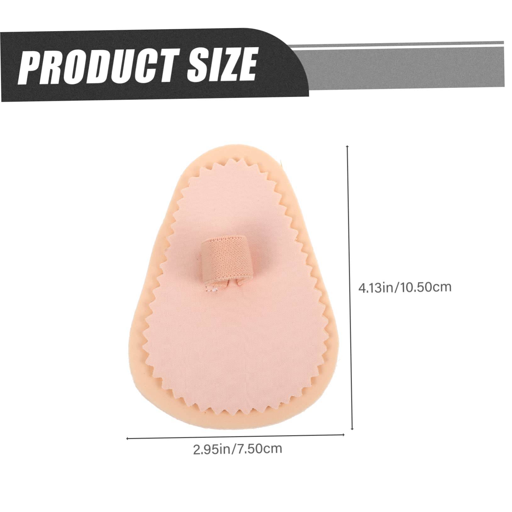 ERINGOGO 4Pcs Forefoot Toe Separator Correctors for Relief Comfortable Gel Padding for Overlapping Toes for Everyday Use