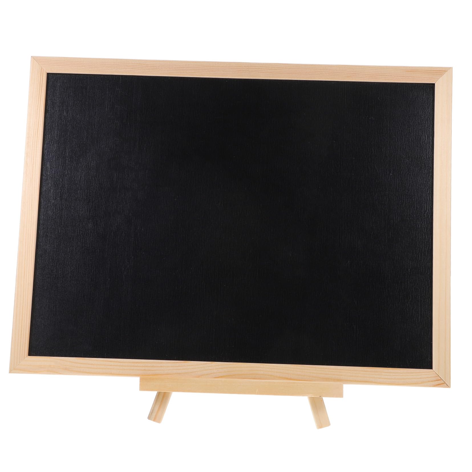 Kleine Kreidetafel mit Holzrahmen und Ständer Wiederbeschreibbares Memoboard für Nachrichten Hochzeit Party Restaurant Vielseitige Tisch Dekoration und Praktische Notizen