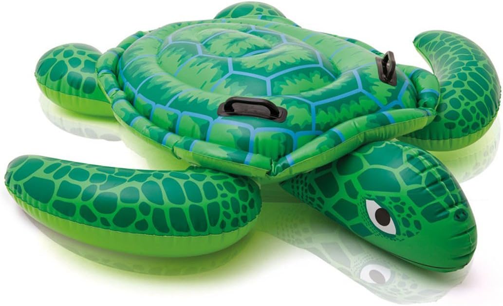 Intex Sea Turtle Shade Inflatable Baby Pool, 40" X 42", for Ages 1-3