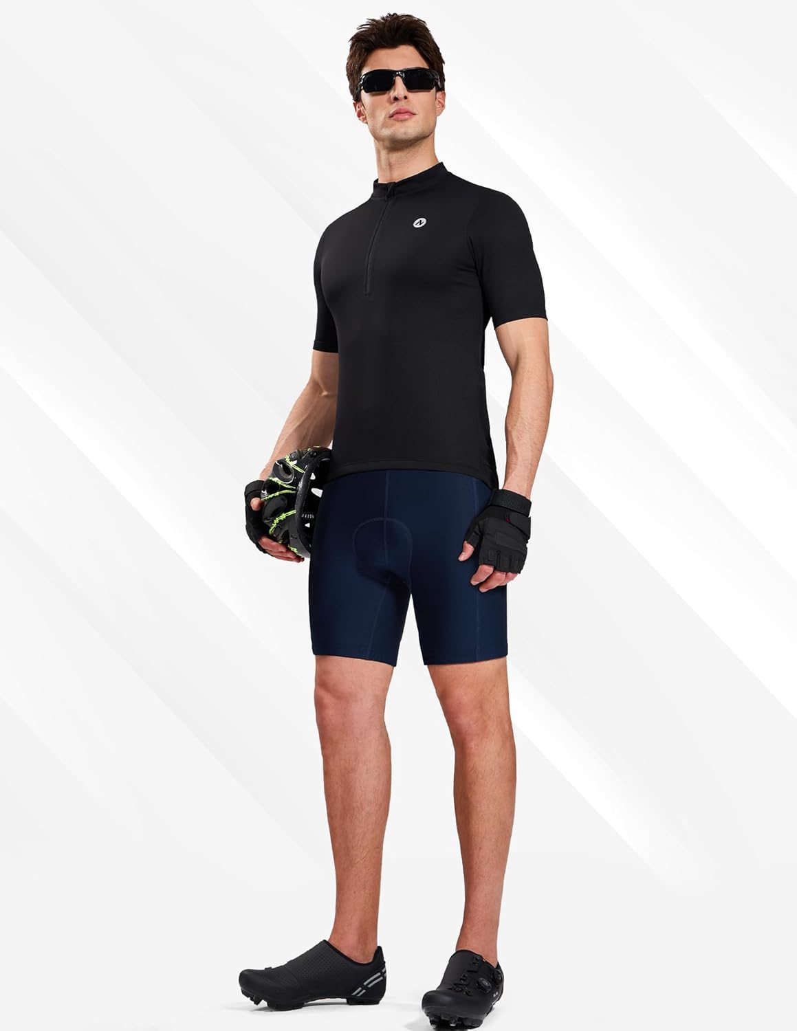 Nepest Cycling Underwear for Men Bike Shorts 4D Padded Biking Road Bicycle Biker MTB Liner Padding Shorts with Pockets - Image 6