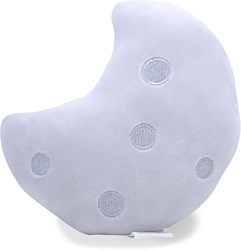 Miniatura 2 de KINREX Peluche de luna gris - Juguete de estrella de peluche para niños - Medidas 6.5" - 16.5 cm.