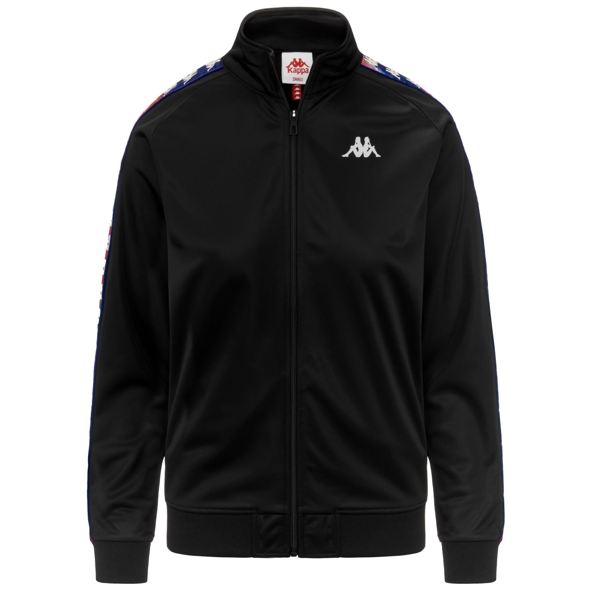 Kappa - Felpa con Zip, Donna, Poliestere, Sport Street, Modello: 222 Banda WANNISTONGT