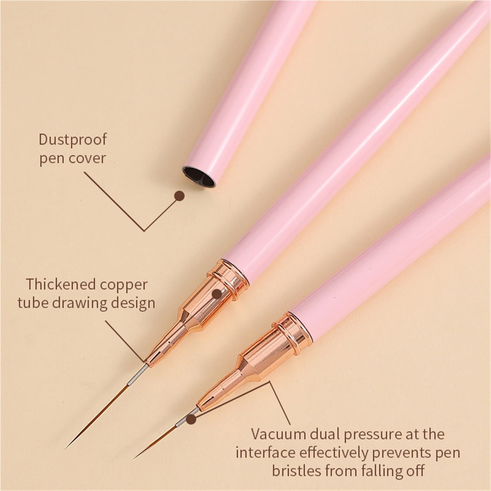 Pennelli Unghie Pennello for liner for nail art Pennelli for sottili for unghie for for