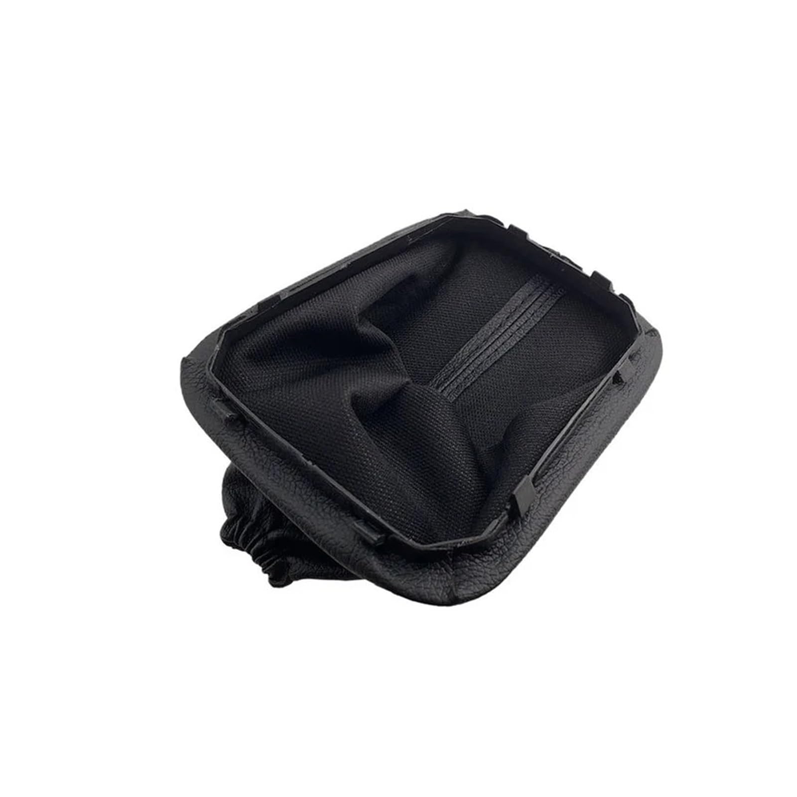 MKGKACVCPT Manual Shifter knob for Toyota for Corolla 2007-13 Black Gear Stick Shift Gaiter Boot Cover PU Leather Collar Interior