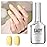 GAOY Pastel Gel Nail Polish, 16ml Soak Off UV Light Cure Gel Polish for Spring Summer Soft Candy Nail Art DIY, Macaron 1651 Light Yellow