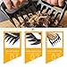 Kwanan Meat Claws Bear Claw Meat Shredder Set of 2 Pulled Pork Shredder Claws- Heat Resistant Nylon-BBQ Grill Tools and Smoking Accessories for Carving, Handling, Lifting, Grilling