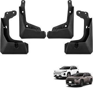 Cartist RAV4 60系 AXAP64 AXAN64 フロント リア フェンダー マッドガード ABS 4PCS 穴あけ不要 車種専用設計